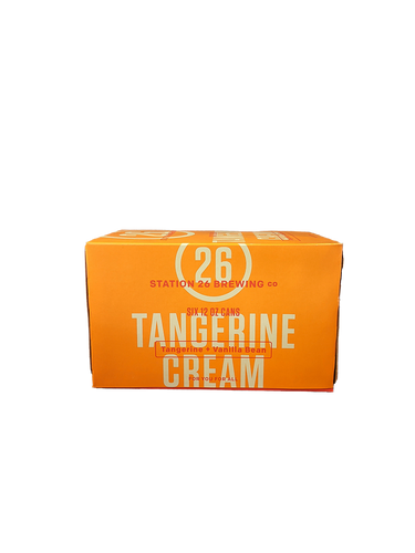 Station 26 Tangerine Cream Ale Cans 6 Pack