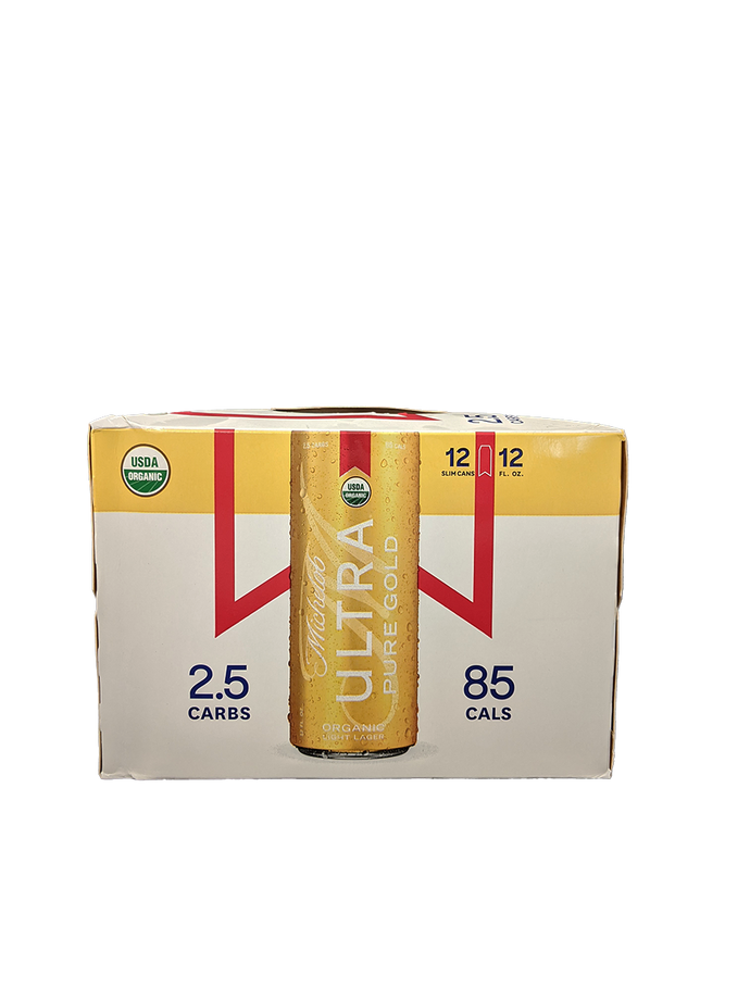 Michelob Ultra Pure Gold 12 Pack Cans