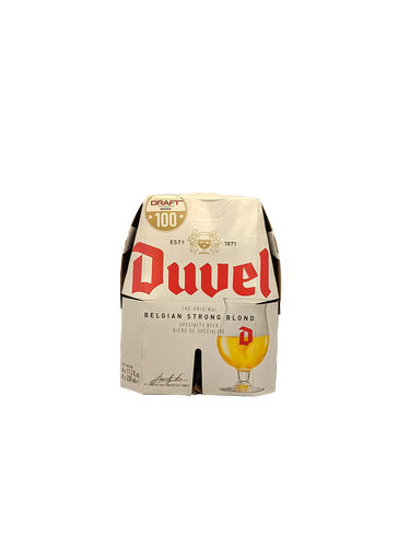 Duvel Belgian Golden Ale 4 Pack Bottles