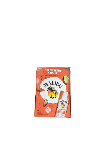 Malibu Strawberry Daiquiri 4 Pack