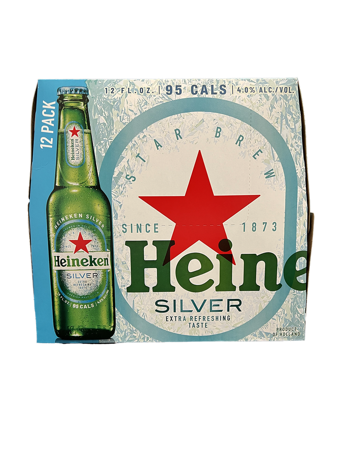 Heineken Silver 12 Pack Bottles