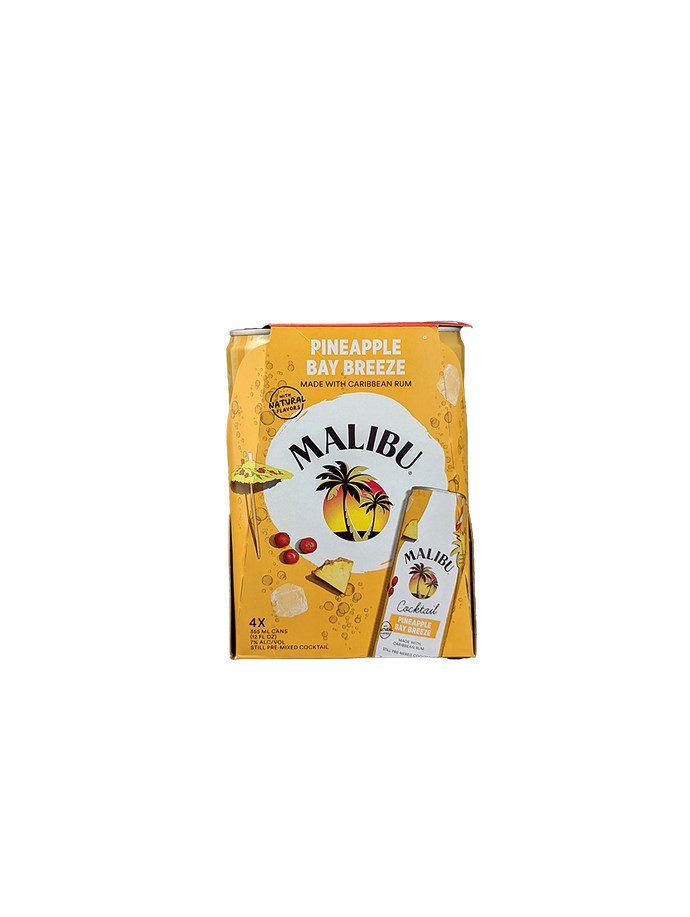 Malibu Pineapple Bay Breeze 4 Pack