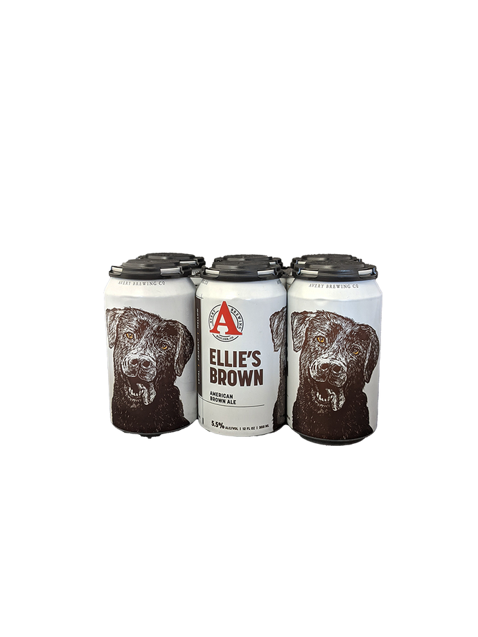 Avery Ellies Brown Ale 6 Pack Cans