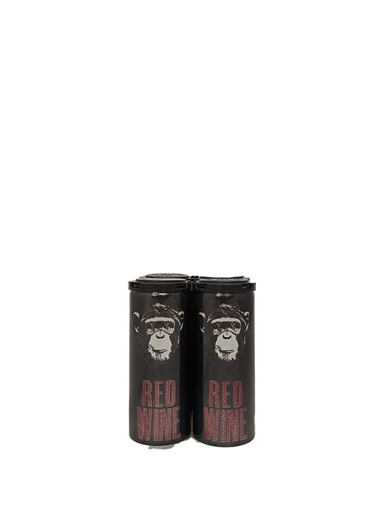 The Infinite Monkey Theorem Red Blend 4 Pack Cans