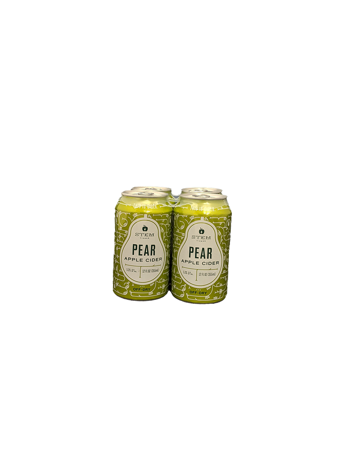 Stem Pear Cider 4 Pack Cans