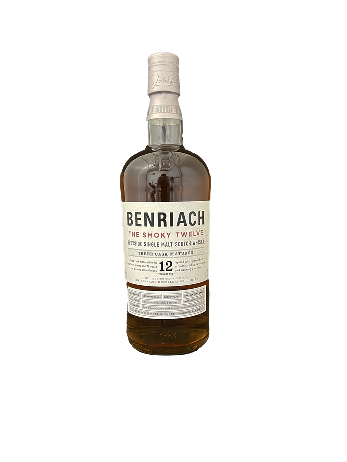 Benriach The Smoky Twelve 12 Year Single Malt Scotch 750ML