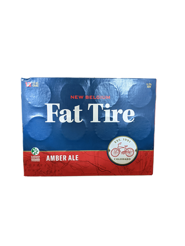New Belgium Fat Tire Amber 12 Pack Cans