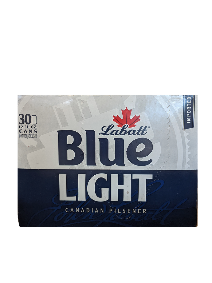 Labatt Blue Light 30 Pack Cans