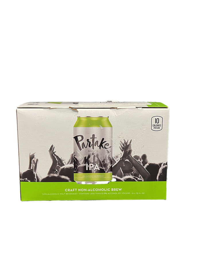 Partake IPA Non-Alcoholic 6 Pack Cans