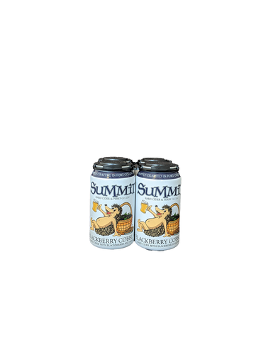 Summit Blackberry Cobbler Hard Cider 4 Pack Cans