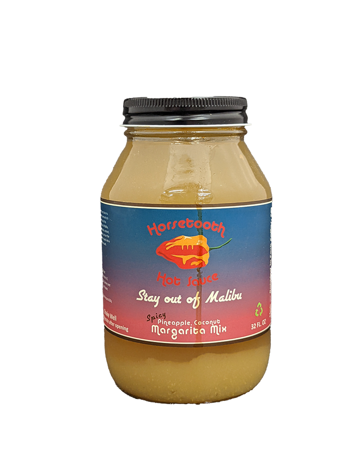 Horsetooth Hot Sauce Stay Out of Malibu Margarita Mix 32oz