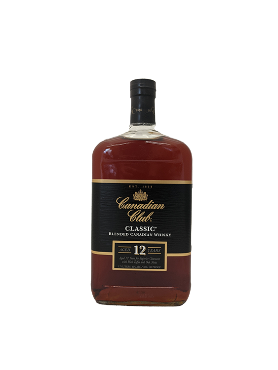 Canadian Club 12 Year Canadian Whisky 1.75L