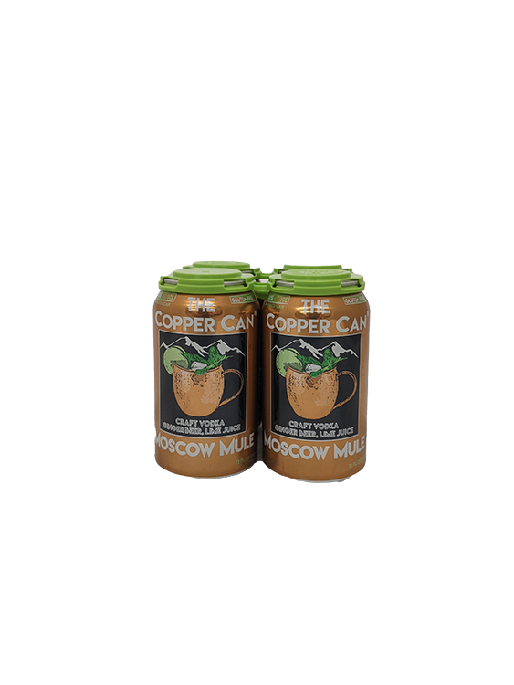 The Copper Can Moscow Mule 4 Pack