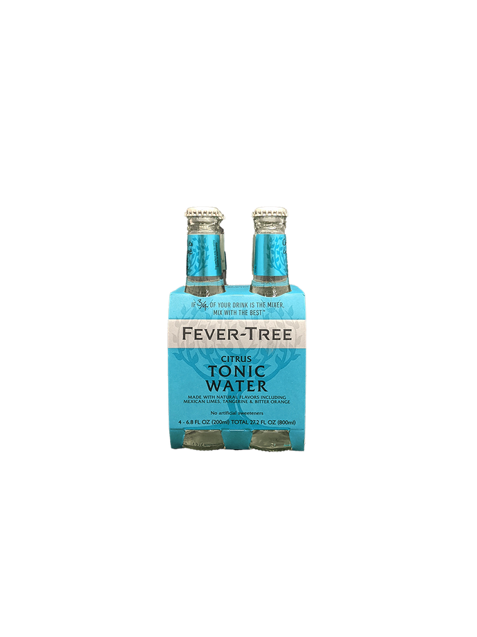 Fever Tree Citrus Tonic 4 Pack Bottles