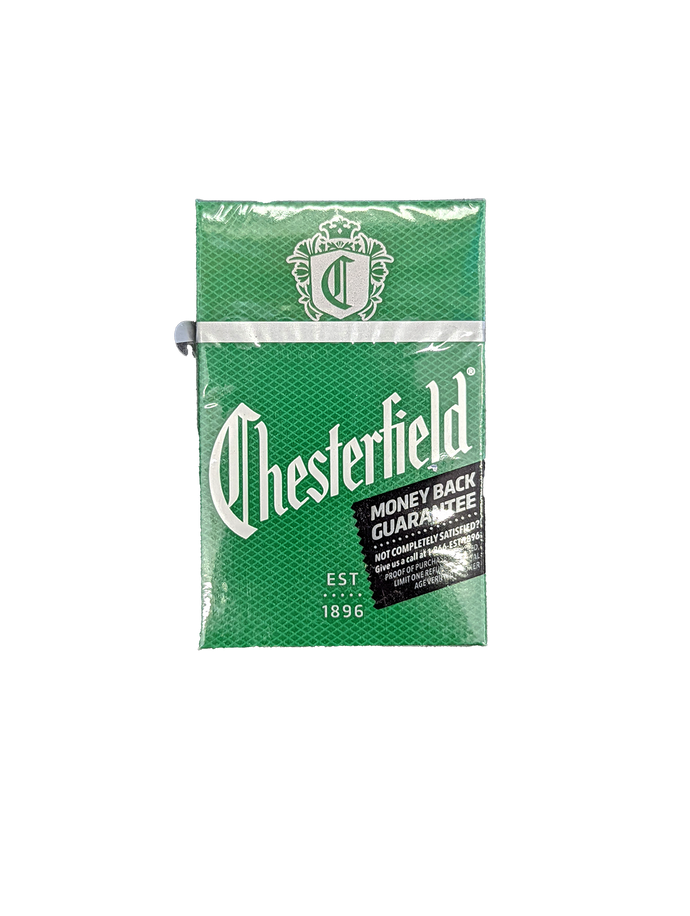 chesterfield cigarette package 1932 Hand Prop Room Featuring high quality printing all round WWII U.S. Chesterfield Cigarette Pack
