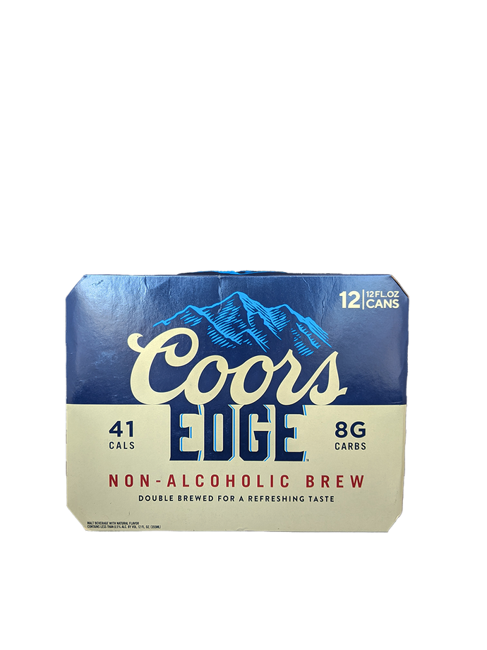 Coors Edge Non-Alcoholic 12 Pack Cans