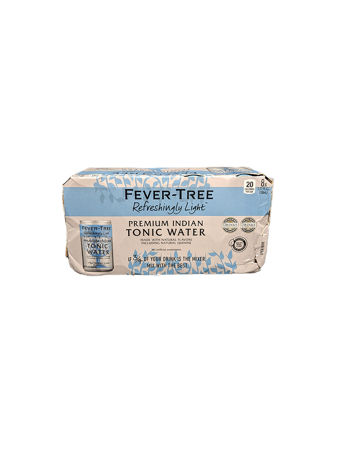 Fever Tree Light Tonic 8 Pack Can
