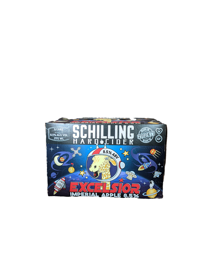 Schilling Excelsior Cider 6 Pack Cans