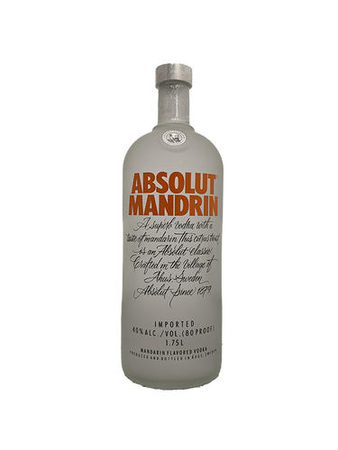 Absolut Mandrin Vodka 1.75L
