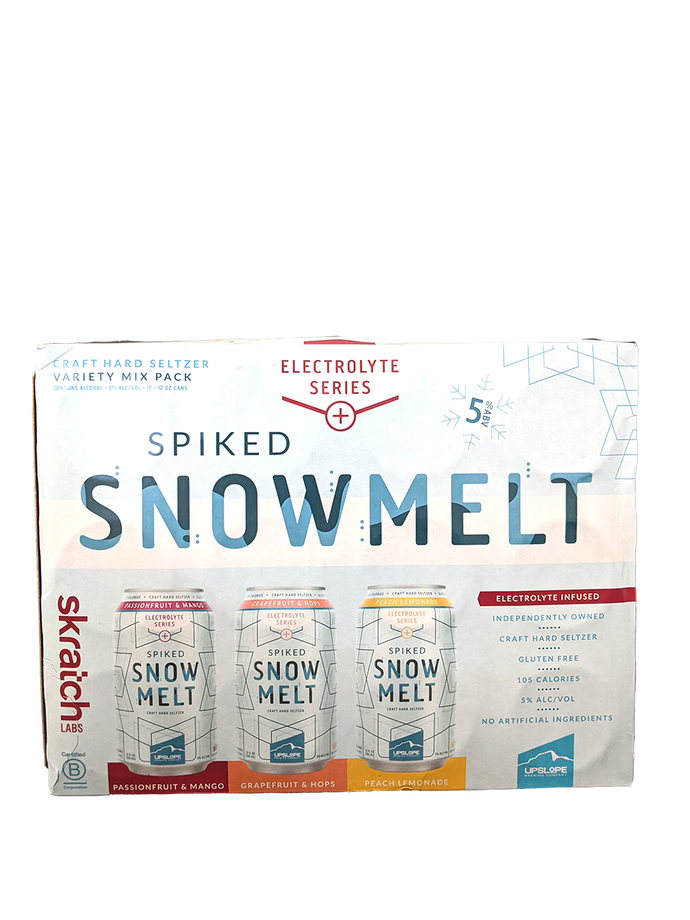 Upslope Snowmelt Spiked Hard Seltzer Electrolyte Series 12 Pack Cans