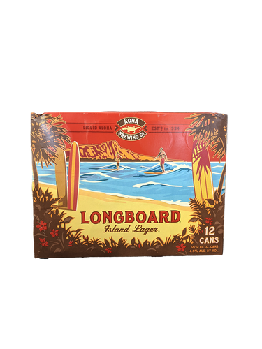 Kona Longboard Lager 12 Pack Cans