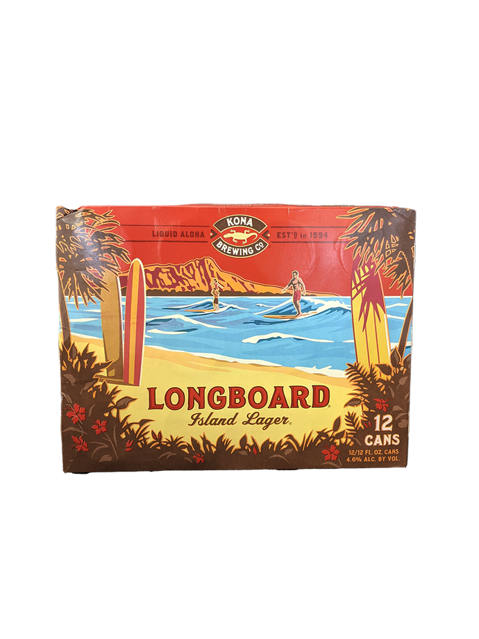 Kona Longboard Lager 12 Pack Cans