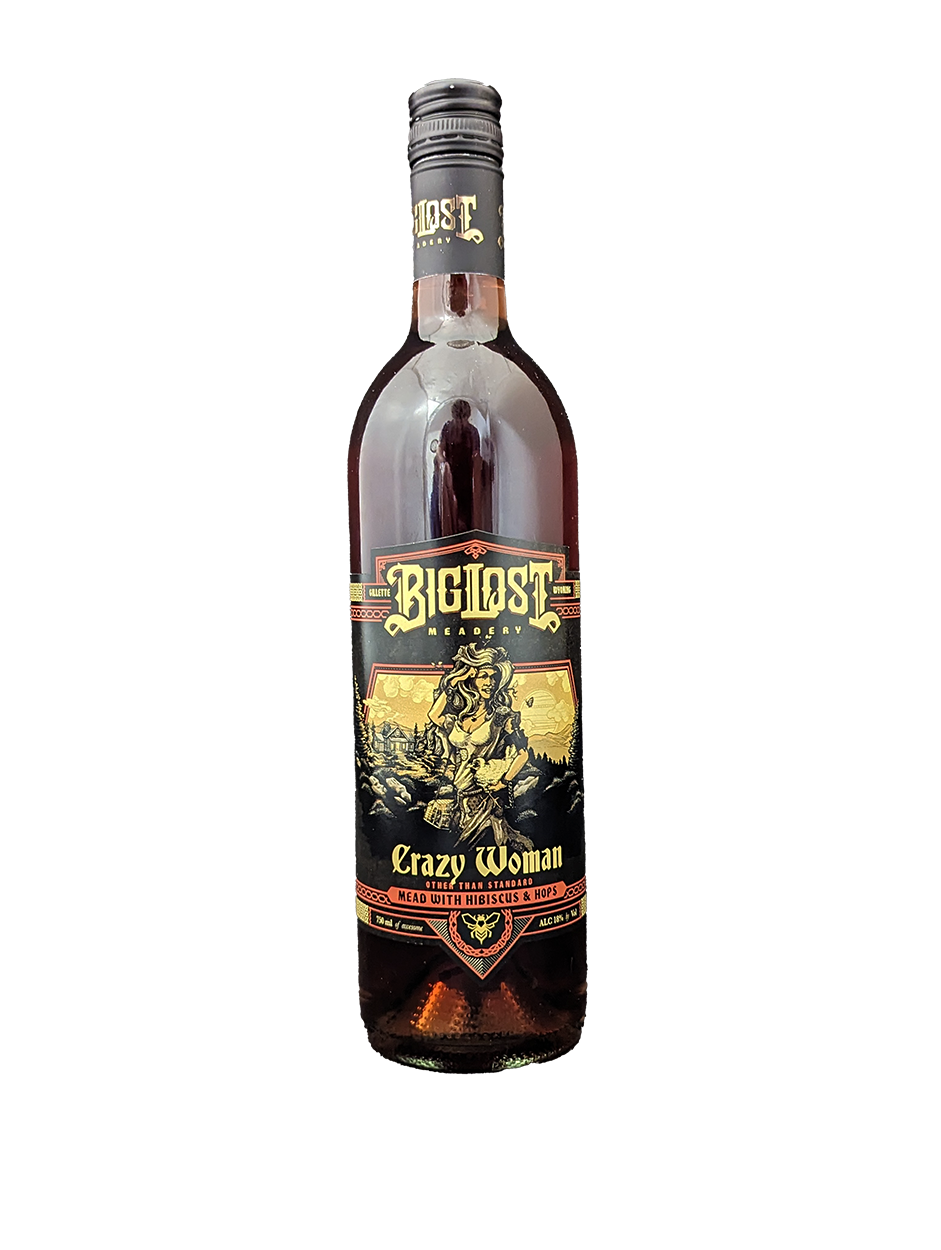 BigLost Meadery Crazy Woman Mead 750ML