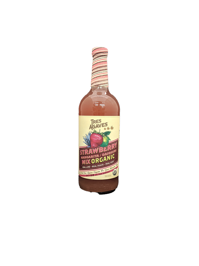 Tres Agaves Strawberry Margarita/Daiquiri Mix 1L