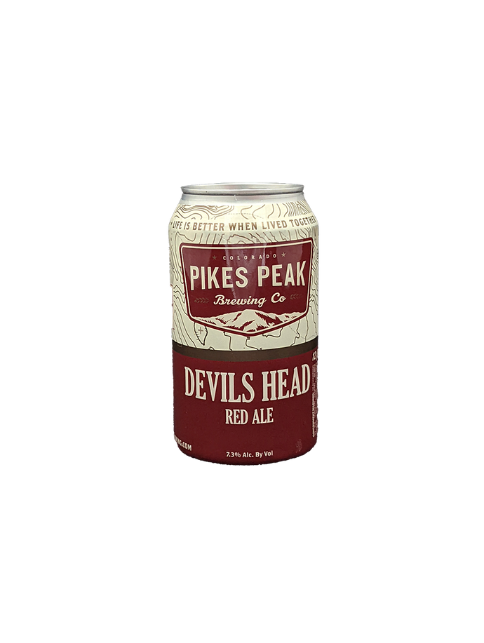 Pikes Peak Devils Head Red 6 Pack Cans