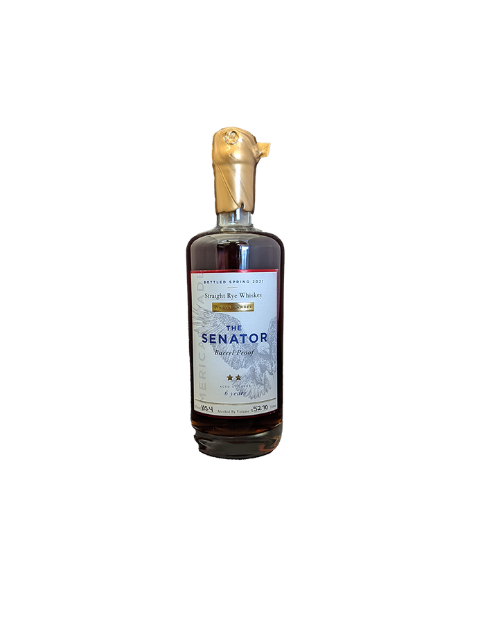 Proof & Wood The Senator Single Barrel Rye Whiskey 750ML