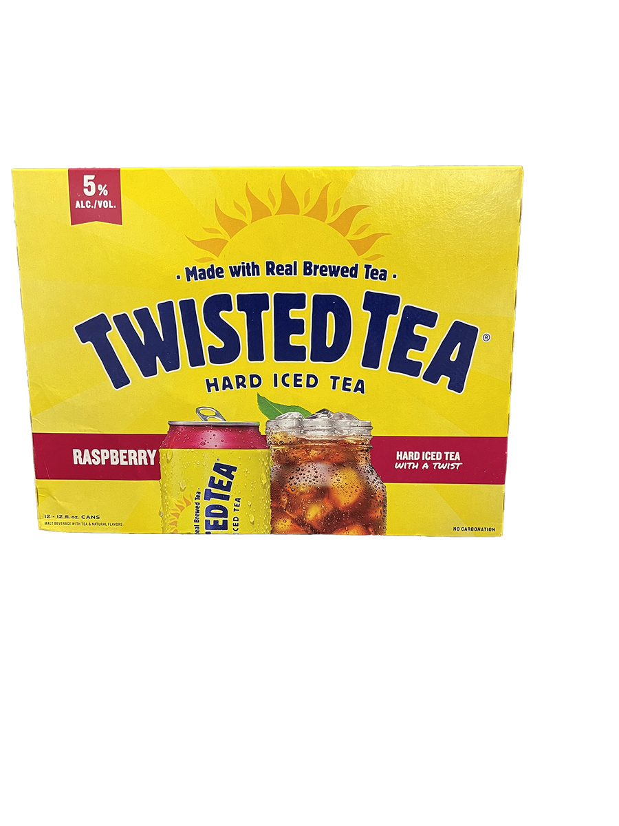 Twisted Tea Raspberry Hard Iced Tea 12 Pack Cans