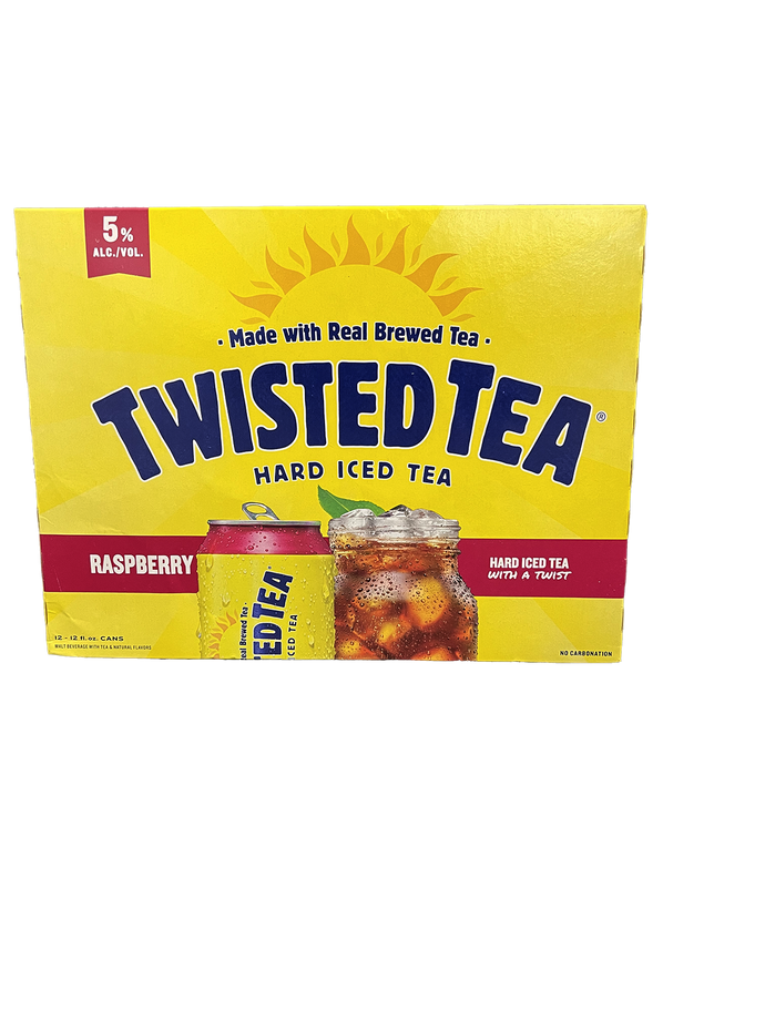 Twisted Tea Raspberry Hard Iced Tea 12 Pack Cans