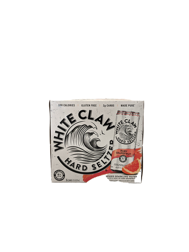 White Claw Ruby Grapefruit Seltzer 6 Pack Cans
