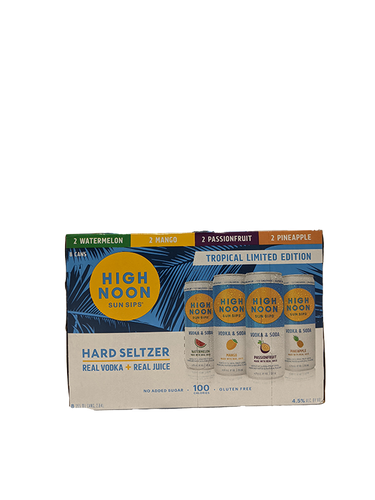 High Noon Tropical Variety 8 Pack