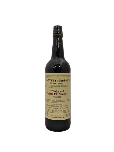 Hartley & Gibson's Solera Pedro Ximenez Sherry 750ML
