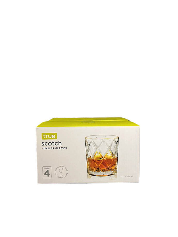 True Scotch Tumbler Glass 4PK
