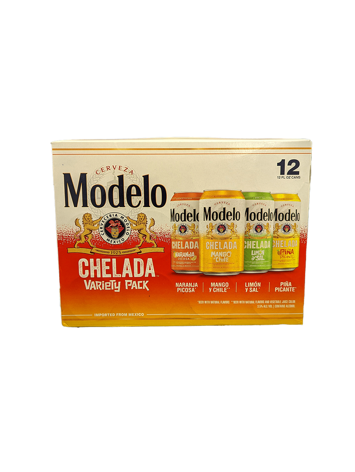 Modelo Chelada Variety 12 Pack Cans