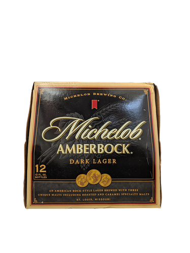 Michelob Amber Bock 12 Pack Bottles