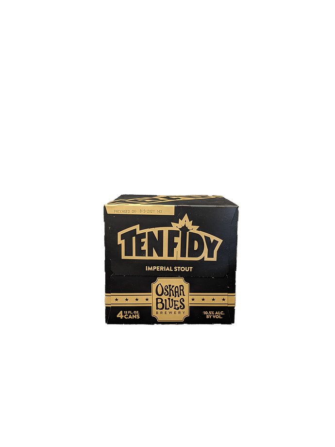 Oskar Blues Tenfidy Imperial Stout 4 Pack Cans