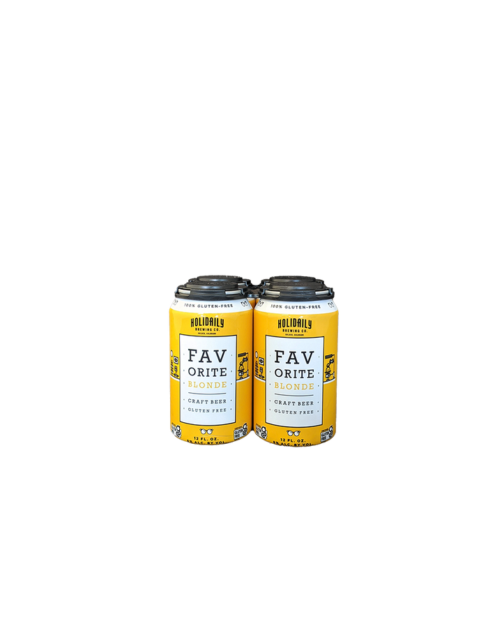 Holidaily Favorite Blonde 4 Pack Cans