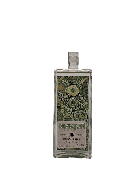 Deviation Distilling Mountain Herb Gin 750ML