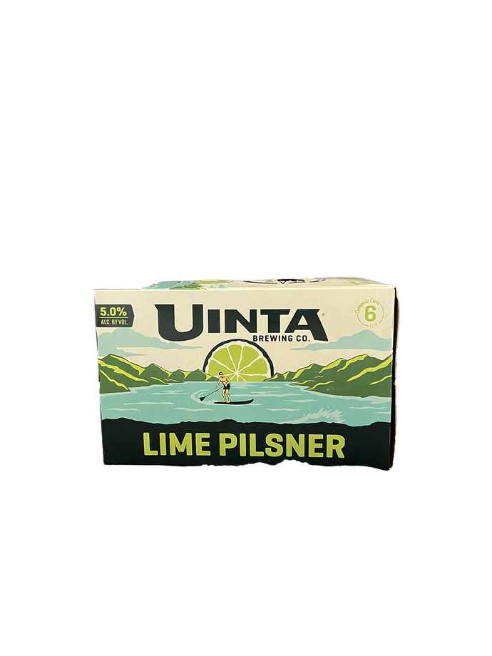 Uinta Lime Pilsner 6 Pack Cans