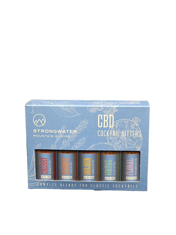 Strongwater CBD Cocktail Bitters Variety Pack